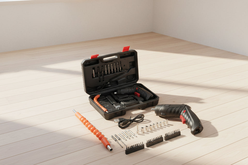 KIT PROFESIONAL DESTORNILLADOR ELÉCTRICO