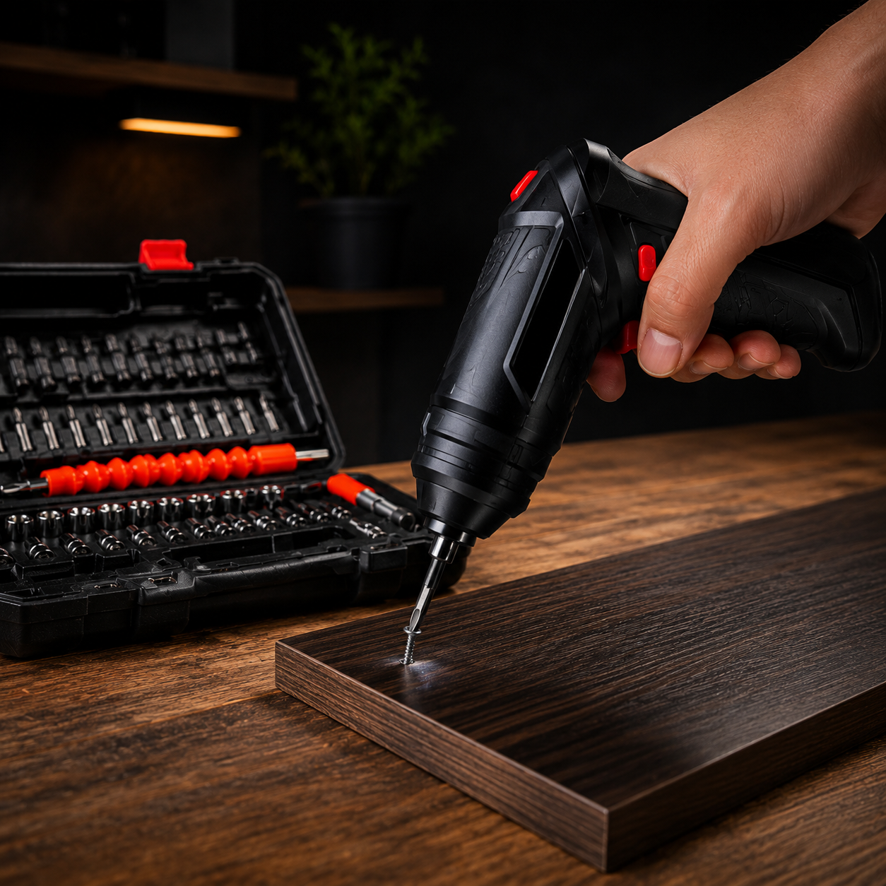KIT PROFESIONAL DESTORNILLADOR ELÉCTRICO