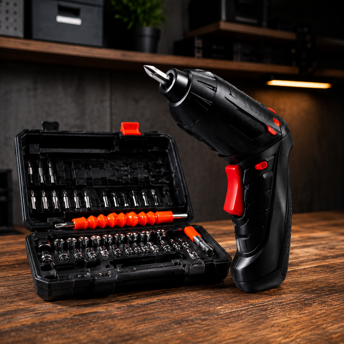KIT PROFESIONAL DESTORNILLADOR ELÉCTRICO